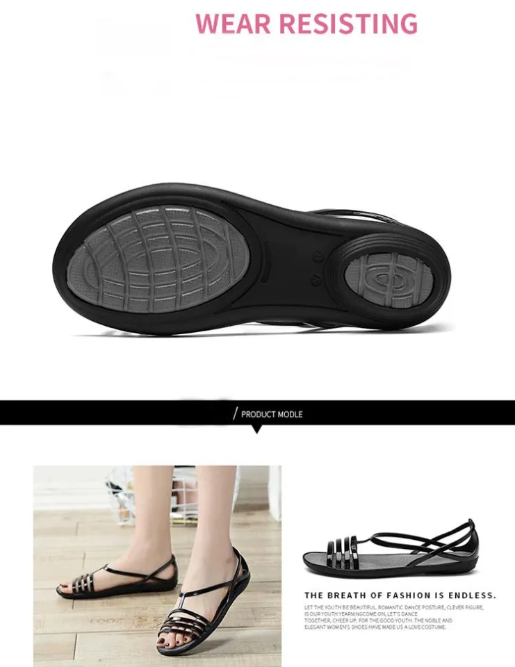 Jelly Shoes Women Jelly Sandals Jelly Rubber Shoes Lady Jelly