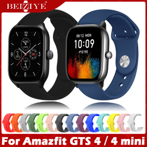 Dành for Amazfit GTS 4 / GTS 4 mini Dây đeo mini Dây đeo đồng hồ silicon Dây đeo đồng hồ thông minh Dây đeo đồng hồ thông minh cho dây đeo Amazfit GTS4 Thay thế đồng hồ thông minh Phụ kiện dây đeo đồng hồ thay thế
