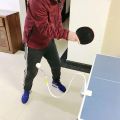 Bola Latihan Spin Tenis Meja/Meja Robotpong Manual Rocket Spin/Table Tennis Training Robot. 