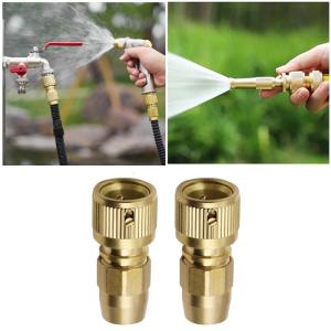 Áp lực cao Brass ống nước tưới vườn kết nối Vòi giãn nở đầu nối nhanh cho hiệu quả dòng nước & đa chức năng sử dụng