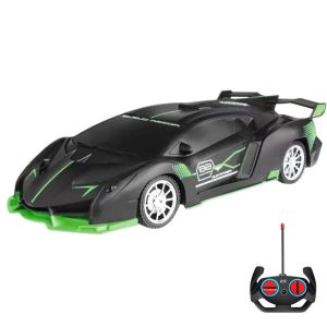 Mainan Anak Mobil Remote Control Sports Car 1:18 Scale High Speed Electric Toy Vehicle Dengan Lampu