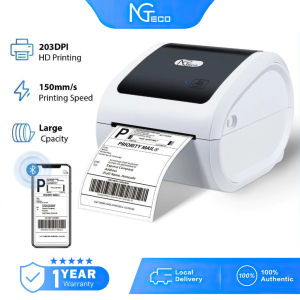 NGTeco Thermal Printer Smart Label Printer Support Mobile Phone PC Software Compatible With Major Logistics