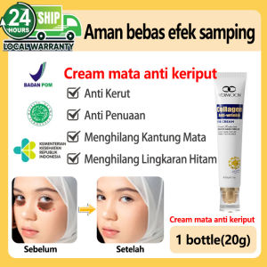 Krim kantung mata  penghilang mata panda Lingkaran Hitam untuk kantung mata Anti Penuaan&keriput 20g
