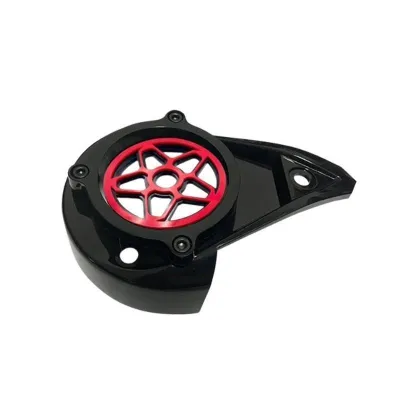 CLICK V2 V3 V4 Pully Cover With Transparent Screen CVT Replacement Cover