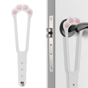 5Pcs Adjustable Dog Door Stopper Cat Door Holder Latch Flex Latch Strap Elastic Gate Lock Keep Dog Out From Entering Pet Gate Supply