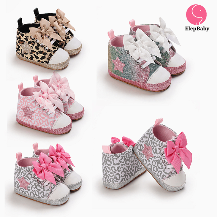 Baby Girl Shoes Fashion Shiny Bow Princess Toddler Shoes For Baby Girl