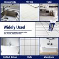 Grout Repair Kit, 6.35Oz Tile Grout Filler, Fast Drying Tile Grout Sealer for Bathroom Shower Kitchen Floor Tile, Replace Grout Pen Restore Tile Joints Line, Gaps (Gray, 180g). 