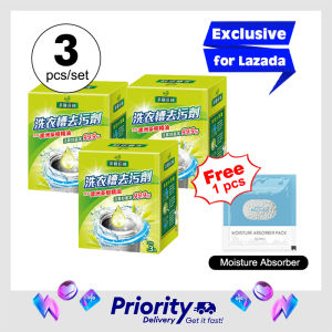Sweet Home (3pcs in one pack) Farcent Tea Tree Oi Added Washing Machine Cleaner Washing Machine Tub Cleanser