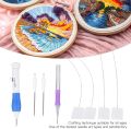 Punch Needle Embroidery Punch Needle Kit with Case Embroidery Pen DIY Craft for Embroidery Threaders DIY Sewing. 