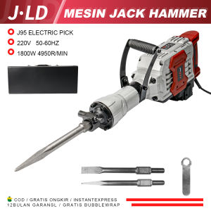 JLD Mesin Jack Hammer Bobok Beton 1800W Demolition Hammer J95
