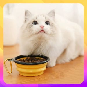 Mangkok Lipat Silicon Tempat Makan Minum Hewan Anjing Kucing Pet Bowl Silicone FoldableOUTDOOR BOWL LIPAT SILIKON