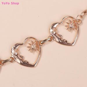 💕 YoYo Shop 💕 Punk Hip Hop Style Gothic Sun Moon High Waist Chain Metal Belts For Women Dress Jewelry Waist Chain Waist Belts Pendant Belts