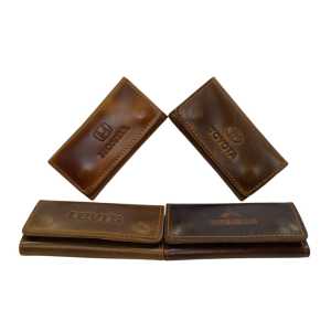 gantungan kunci kulit lipat 3