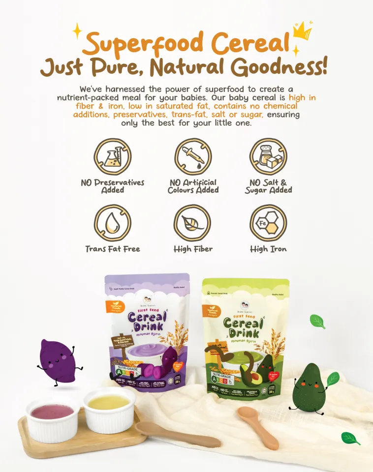 Double happiness baby cereal bundle 宝宝米糊 baby food