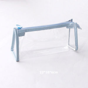 Transparent pencil case Cute school PVC pen pouch organizer Stationery