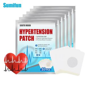 Anti Hypertension Patch Control High Blood Pressure Clean Blood Vessel Reduce Sugar Diabete Herbal Plaster Health Care