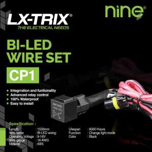 KABEL SET RELAY BILED SEKRING ORIGINAL 9NINE LX TRIX CP1