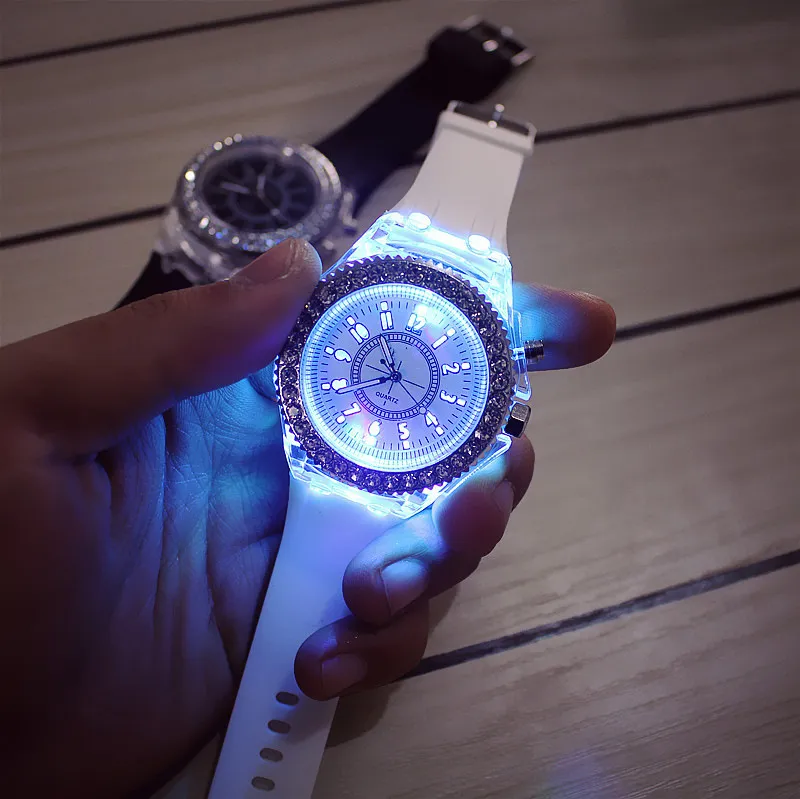 Women's watch with night on sale light