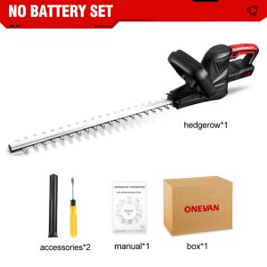 (free gift)2000W Brushless Cordless Hedge Trimmer Garden Trimmer Pruning Saw Lawn Mower Garden Pruning Tool For makita 18v battery
