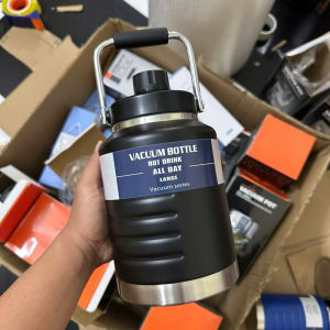 Bình Giữ Nhiệt BOTTLE 2 Dung Tích Lớn 2000ml/1500ml Dáng Lùn núm vặn không có ống hút Miệng Rộng NT