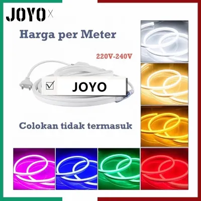 LAMPU LED NEON FLEX SELANG 220V METERAN FLEXIBLE SIGN STRIP OUTDOOR INDOOR (LAMPU TIK TOK) BAGUS