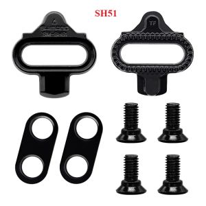 Shimano SH51 SH56 MTB Bike Cleats Pedal Clipless Cleat Set Racing Riding Equipment For Wellgo WPD-98A SH51 SH56 New Original