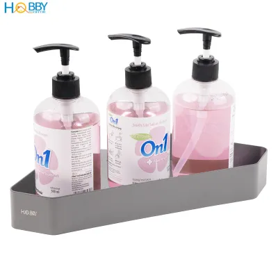 Kệ góc tường đa năng dán tường bằng nhôm không rỉ Hobby home decor KG