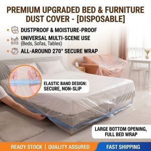 ✨ Extra Large Thickened Drawstring Dust Cover/Washable Dustproof Cover/Waterproof Dust Cover For Storage/Reusable Fabric Dust Cover100%防水防污加大加厚束口防尘罩