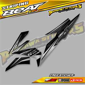 STRIPING VARIASI MOTOR HONDA BEAT ESP  / STICKER LIST VARIASI HONDA BEAT ESP