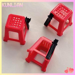 [KUNLIAN] ปิ่นปักผมรูปอุจจาระสีแดงอุปกรณ์เสริมสำหรับผมแบบตลกจำลองความสนุกไม่ซ้ำใคร