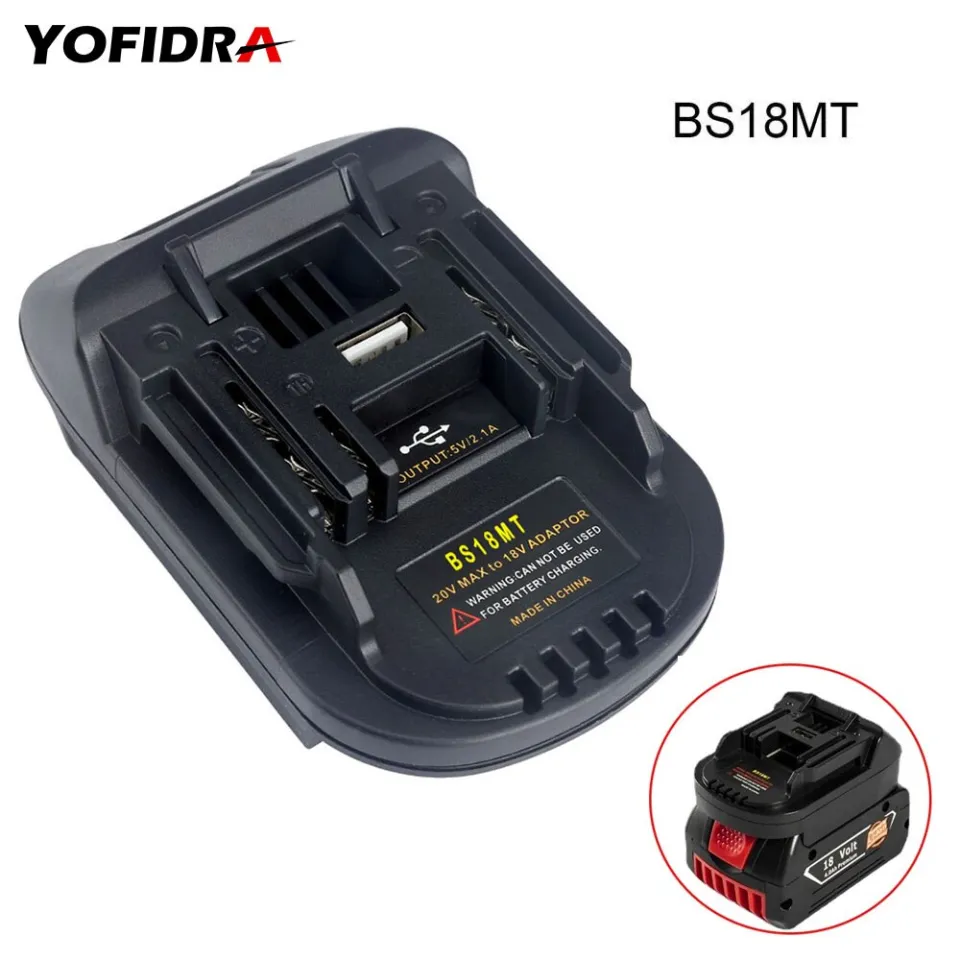 Makita bosch battery online adapter