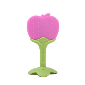 Gigitan Bayi Bentuk Buah Silicone / Teether Baby Fruit / Mainan Pengunyah Gigi Untuk Anak -HOMIA