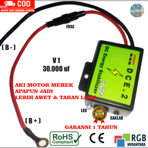 stabilizer aki motor STABILIZER AKI MOBIL 30000 u farad DCE V1