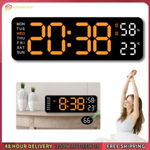 Winnereco Bedside Alarm Clock Digital Alarm Clock Multifunctional USB Charging for Bedroom