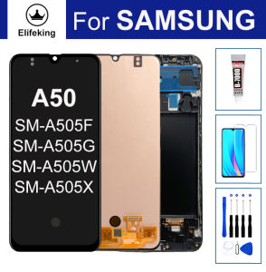 6.4 lcd cho Samsung Galaxy A50 A505 SM-A505F a505fn a505gn/a50s A507 SM-A507F a507fn a5070 Hiển thị màn hình cảm ứng số hóa