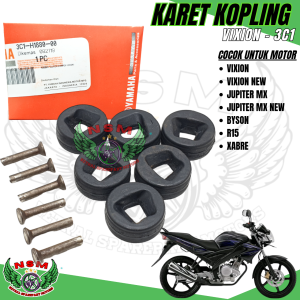 Karet kopling yamaha vixion / yamaha r15 / byson / xabre / mx king / jupiter mx new 135