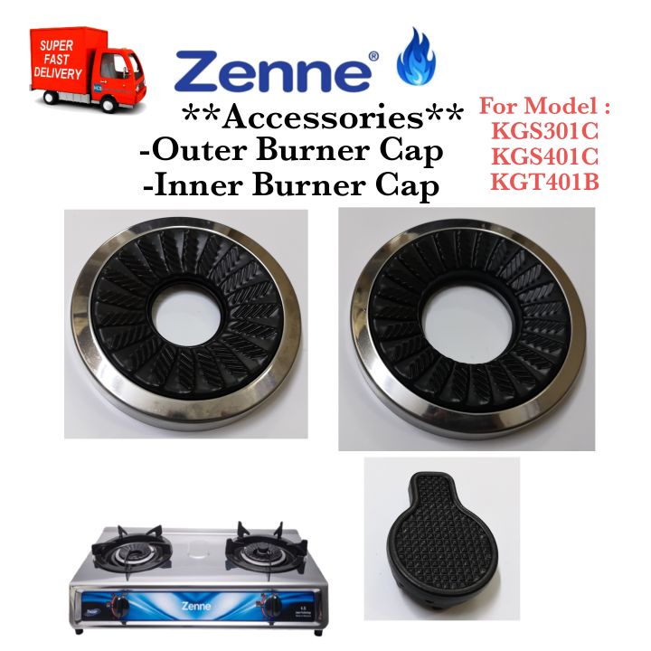 Zenne Gas Cooker Burner Cap For KGS301C / KGS401C / KGT401B Gas Stove