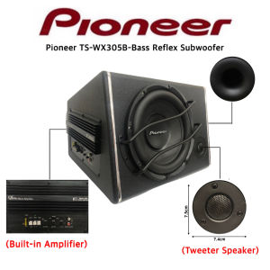 CPA 10inch 4000W Max TS-WX305B Subwoofer Speaker System for Car Audio (7815)