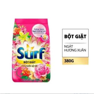 Bột giặt Surf EN174 dạng túi giặt sạch nhẹ nhàng loại bỏ mùi hôi ẩm móc lưu hương bền lâu 2kg