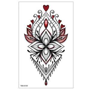 Zaril Tato Temporer Tattoo Tatto Temporary Tahan Air Sementara Anti Air Seri TBS-8149