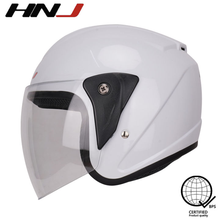 HNJ A4-002 motorcycle half face helmet original clear visor half
