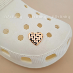 Charm gắn dép mẫu B50 giả kim sticker gắn dép sục