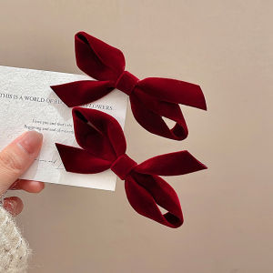 DAIMEISHU กิ๊ฟติดผมกับโบว์สำหรับผู้หญิงคลิปจงอยปากเป็ดสำหรับผมหักที่ด้านข้างคลิปสำหรับผมม้าที่หน้าผาก