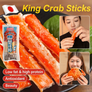 Crab Meat Slices Easy Access Suitable for People Crab Meat Strips Relieve Cravings Nutrient-rich