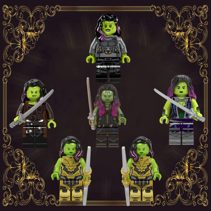 Gamora Guardians of the Galaxy Marvel Minifigures Bricks Birthday Gift ...