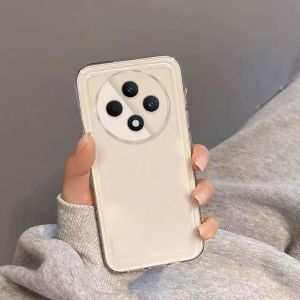 Case for OPPO Reno 12f reno12 F reno 12 f 5g 2024 phone casing Softcase Silicone Protector shockproof Clear Cover new design aesthetic CARTOON CAT with holder TKYYMZJ01