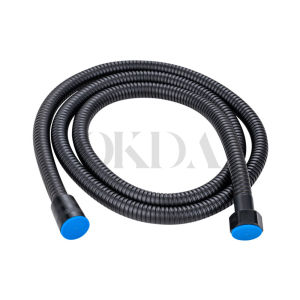 High Pressure Hose Accessories Bathroom Shower One-key Water Stop (Black)
