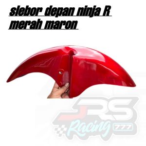 GRATIS ONGKIR - SPAKBOAR SLEBOR DEPAN NINJA R WARNA HITAM BIRU KUNING MERAH HIJAU PUTIH BAHAN TEBAL STANDAR ORIGINAL