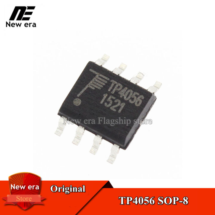 10Pcs Original TP4056 SOP-8 1A linear lithium ion charger chip IC New ...