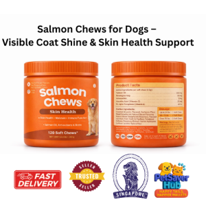 Salmon Chews for Dogs – Skin & Coat Support | Visible Shine You Can See